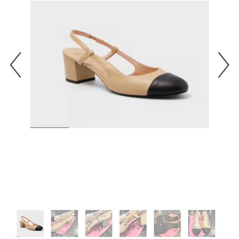 Tuckernuck French Sole Baton Heels, Size 8B